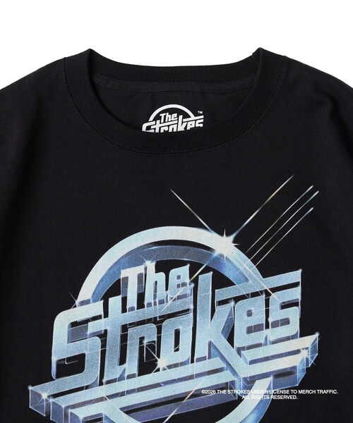 bonjour records(ボンジュールレコーズ)の「The Strokes for bonjour records Official S/S Tee ザ・ストロークス オフィシャル Tシャツ(Tシャツ/カットソー・レディース・ブラック/ブラック系・L/M/XL)」の20枚目の写真