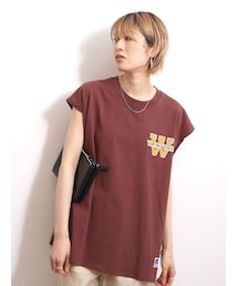 Russell Athletic | RUSSELL別注 プリントロゴタンクトップ(Tシャツ/カットソー)