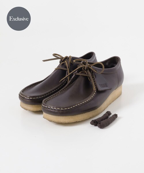 URBAN RESEARCH（アーバンリサーチ）の「CLARKS　EXCLUSIVE WALLABEE（その他シューズ・メンズ・DARK BROWN・6.5/7/7.5/8/8.5/9）」の2枚目の写真