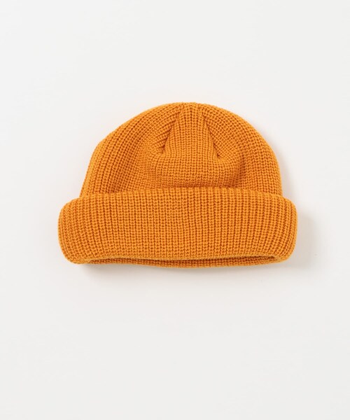 URBAN RESEARCH（アーバンリサーチ）の「KIJIMA TAKAYUKI　KNIT DECK CAP（ニットキャップ/ビーニー・メンズ・01BLACK/04GRAY/70ORANGE・one）」の3枚目の写真