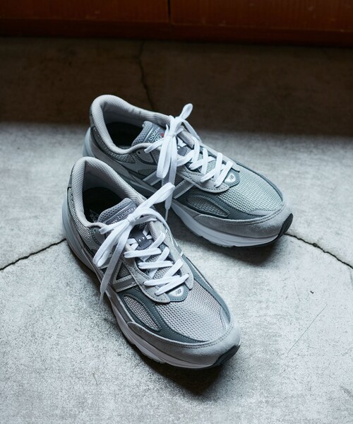 ADAM ET ROPE'(アダムエロペ)の「【New balance/ニューバランス】u990v6(スニーカー・メンズ・グレー・26.5/27.0/27.5/28.0/28.5/29.0)」の2枚目の写真