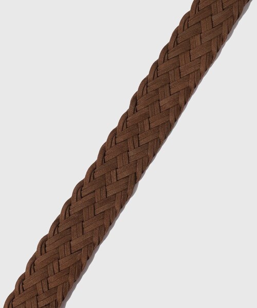 ADAM ET ROPE'（アダムエロペ）の「【HEUGN/ユーゲン】Nubuck Josh（ベルト・メンズ・ブラウン・F）」の5枚目の写真