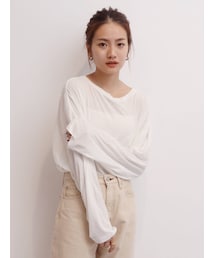 Ungrid | シアーロングスリーブTee(Tシャツ/カットソー)