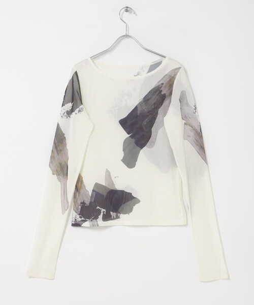 URBAN RESEARCH ROSSO（アーバンリサーチロッソ）の「ELENDEEK　ORE GLINT SKIN CUT AND SEWN（Tシャツ/カットソー・レディース・IVY・Free）」の4枚目の写真