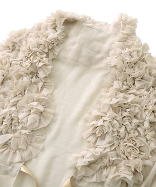 URBAN RESEARCH ROSSO（アーバンリサーチロッソ）の「モチーフストール（ストール/ショール・レディース・BEG/BLK・FREE）」の6枚目の写真