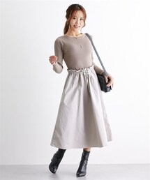 nissen | 【大きい胸専用】ニットドッキングワンピース(ワンピース)
