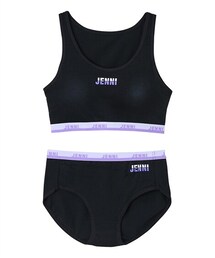 nissen（ニッセン）の「【JENNI(ジェニィ)】２点セット（ハーフトップ＋ショーツ）（ブラジャー・キッズ）」