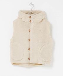 GYMPHLEX　BOA HOODED SHORT VEST