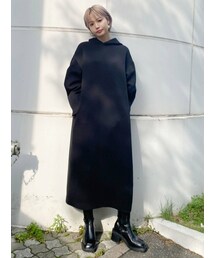 EMODA | タックスリーブソリッドワンピース(ワンピース)