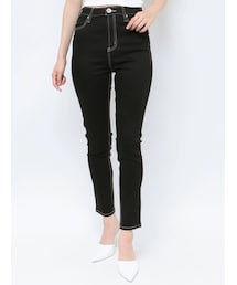 GYDA | H/Wワンウォッシュスキニーパンツ(デニムパンツ)