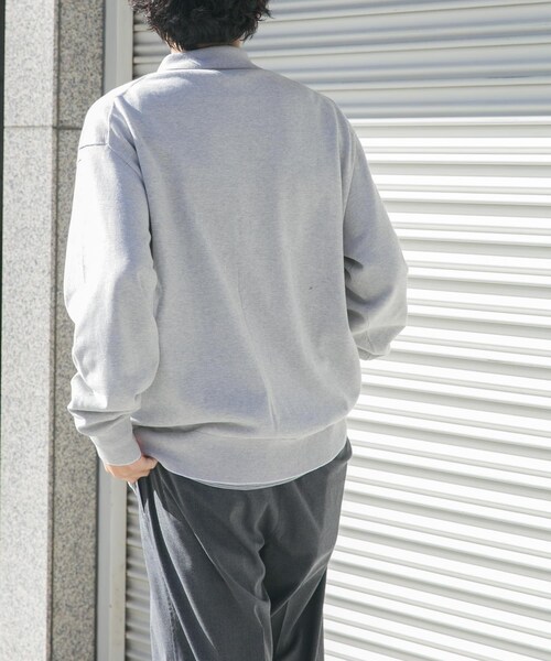 URBAN RESEARCH DOORS（アーバンリサーチドアーズ）の「FORK&SPOON　ニットポロカーディガン（カーディガン/ボレロ・メンズ・CCLｘGRY/GRYｘOFF・4/5）」の18枚目の写真