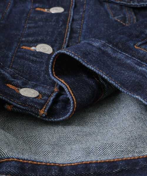 URBAN RESEARCH（アーバンリサーチ）の「Levi’s　SHRUNKEN 90S TRUCKER（デニムジャケット・レディース・L INDIGO/D INDIGO・S）」の10枚目の写真