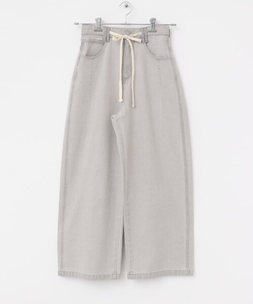 KBF（ケイビーエフ）の「『2サイズ展開』ドローストリングデニム（デニムパンツ・レディース・BLACK/BLUE/GRAY・36/38）」の22枚目の写真