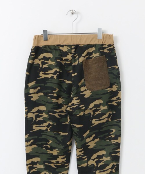 ITEMS URBANRESEARCH（アイテムズ アーバンリサーチ）の「カモフラ裏毛リブパンツ（スウェットパンツ・メンズ・CHA/D.BRN/L.BRN/RED・38/40）」の9枚目の写真