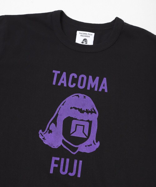 EKAL（エカル）の「TACOMA FUJI RECORDS　TACOMA FUJI LOGO MARK T-SHIRTS 26（Tシャツ/カットソー・メンズ・BLACK・M/L/XL）」の4枚目の写真