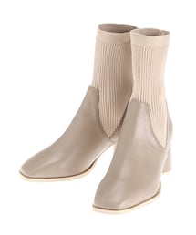 dazzlin | ソックスタイトショートブーツ(ブーツ)