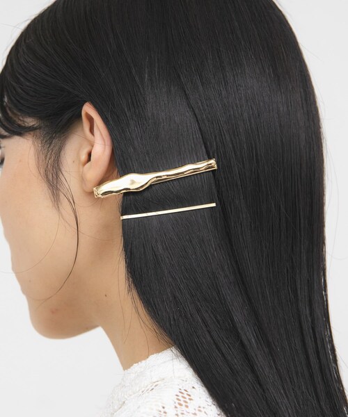 KBF（ケイビーエフ）の「メタルクリップピンセット（バレッタ/ヘアクリップ・レディース・SILVER/GOLD・One）」の11枚目の写真