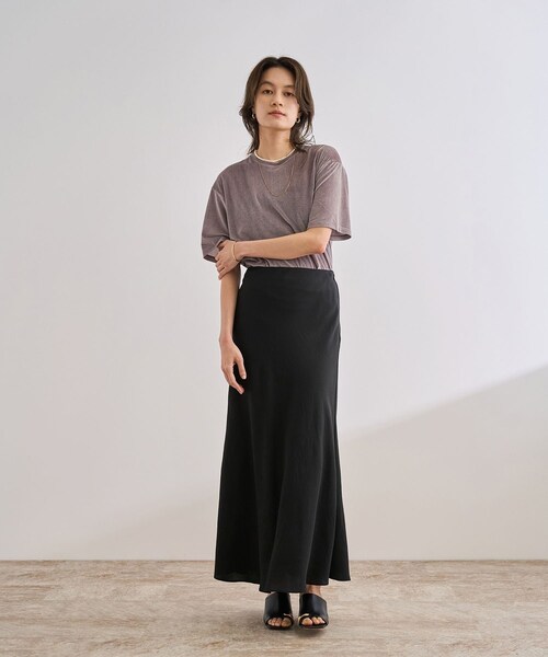 ROPE'(ロペ)の「シアーエアリー マーメイドスカート/セットアップ対応(スカート・レディース・ブラック/グレー・36/38)」の17枚目の写真