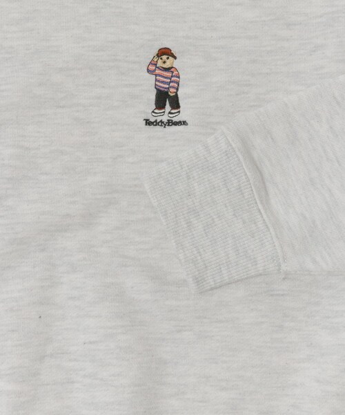 ITEMS URBANRESEARCH（アイテムズ アーバンリサーチ）の「TeddyBear ワンポイント スウェット（スウェット・メンズ・OML/BGD/GRN/NVY・M/L）」の12枚目の写真