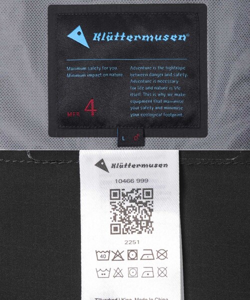 EKAL（エカル）の「KLATTERMUSEN　VIDRE HOOD JACKET MS（ブルゾン・メンズ・BLACK・M/L）」の12枚目の写真