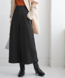 nissen | 裏シャギーあったかワイドパンツ（選べる２レングス）(パンツ)