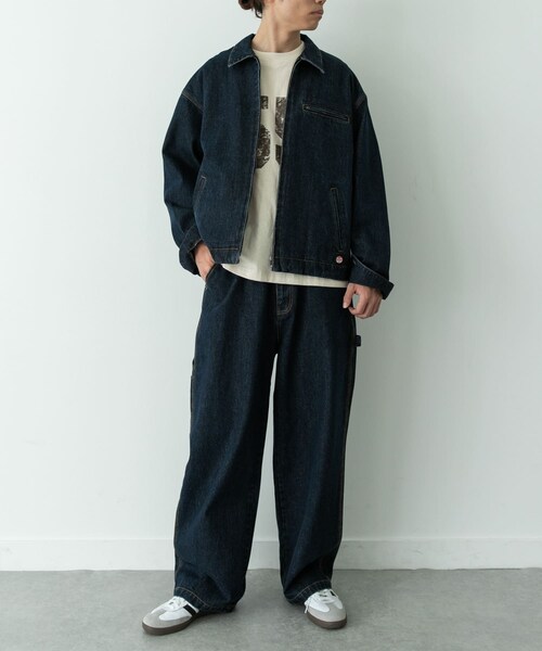 URBAN RESEARCH Sonny Label（アーバンリサーチサニーレーベル）の「『別注』RED KAP×Sonny Label　デニムジップブルゾン（デニムジャケット・メンズ・インディゴ/ワンウォッシュ・M/L）」の10枚目の写真