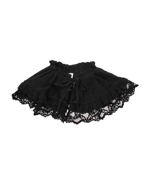 merry jenny（メリージェニー）の「fluffy lace collar（その他雑貨・レディース・オフホワイト/アイボリー/ブラック・F）」の3枚目の写真