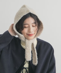 URBAN RESEARCH DOORS | ウール混ニットバラクラバ帽(ニットキャップ/ビーニー)