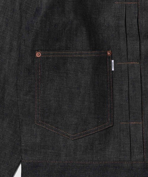ADAM ET ROPE'(アダムエロペ)の「【SUGARHILL/シュガーヒル】MODERN DENIM JACKET(デニムジャケット・メンズ・ネイビー・2/3)」の9枚目の写真