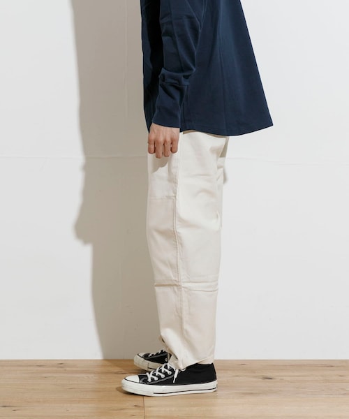 THE GOODLAND MARKET（ザグッドランドマーケット）の「KEIMEN　pants（その他パンツ・メンズ・Khaki/Black/Ivory/Navy/Brown・S/M/L/XL）」の9枚目の写真