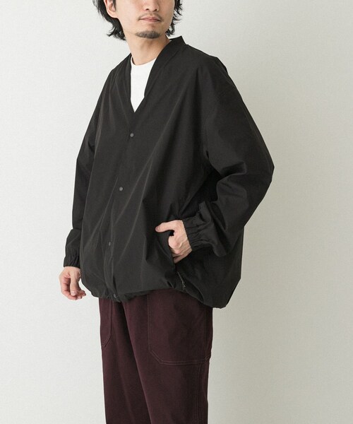 EKAL（エカル）の「『UR TECH』　MoLightカーディガン（カーディガン/ボレロ・メンズ・ブラック/ブラウン・M/L）」の6枚目の写真