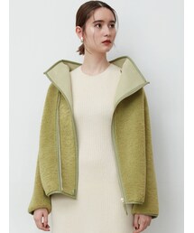 LAGUNAMOON | リバーシブルボアショートブルゾン(ブルゾン)