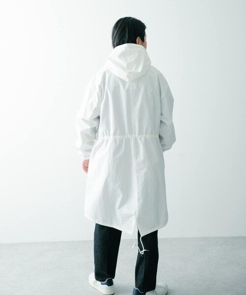 ITEMS URBANRESEARCH（アイテムズ アーバンリサーチ）の「オーバーサイズモッズコート（モッズコート・メンズ・KHK/OFF/BLK・M/L）」の15枚目の写真