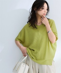 nissen | シャイニークレーププルオーバー<大きいサイズ有>(Tシャツ/カットソー)