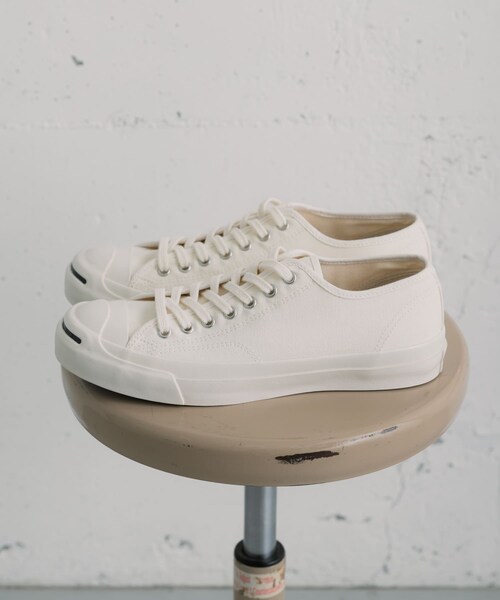 SENSE OF PLACE by URBAN RESEARCH(センスオブプレイスバイアーバンリサーチ)の「Converse JACK PURCELL CL(スニーカー・メンズ・WHITE/BLACK・26/27/28)」の8枚目の写真