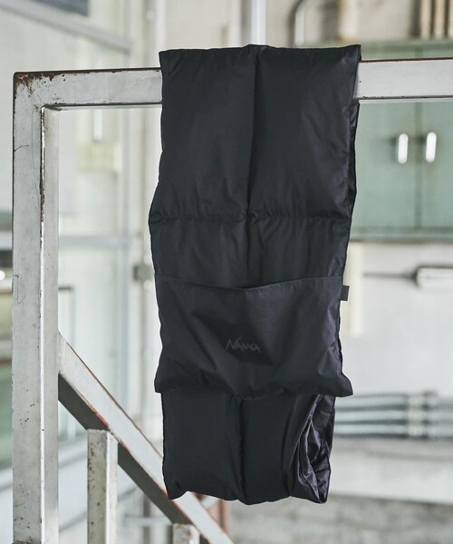 URBAN RESEARCH DOORS（アーバンリサーチドアーズ）の「『別注』NANGA×DOORS　DOWN MUFFLER（マフラー・メンズ・Dark Brown/Ivory/Silverblue/Mocha/New Black/Black・-）」の21枚目の写真