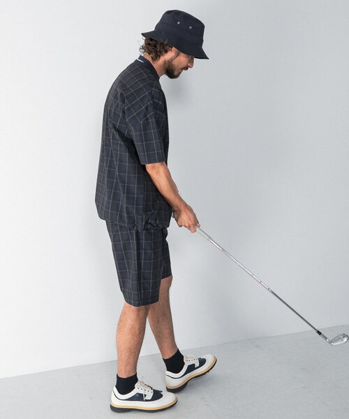 URBAN RESEARCH Sonny Label（アーバンリサーチサニーレーベル）の「OOPS　チェック柄Tシャツ（シャツ/ブラウス・メンズ・GREEN/BLUE・M/L/XL）」の17枚目の写真