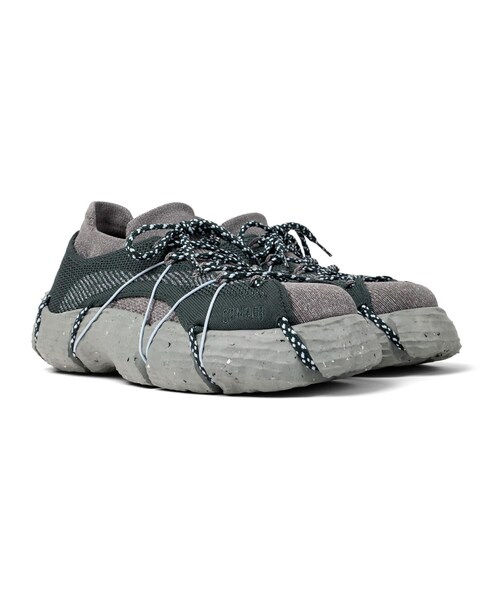 THE GOODLAND MARKET（ザグッドランドマーケット）の「CAMPER　ROKU-WOMEN（スニーカー・レディース・WHITE/BLACK/GRAY/BROWN/LIME/Lime/RED・36/37/38/39/40）」の3枚目の写真
