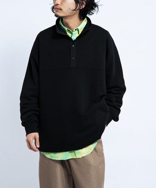 EKAL（エカル）の「『UR TECH』ドライスウェットプルオーバー（スウェット・メンズ・グレー/ブラック・M/L）」の6枚目の写真