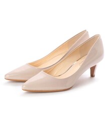 モード エ ジャコモ カリーノ MODE ET JACOMO carino 【クッション入り】ポインテッドトゥエナメルパンプス 