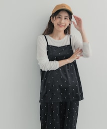 URBAN RESEARCH DOORS | 刺繍ベロアキャミチュニック(キャミソール)