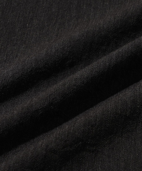 ADAM ET ROPE'(アダムエロペ)の「【blurhms/ブラームス】Silk-Co Voile Military Shirt(シャツ/ブラウス・メンズ・チャコール/ホワイト系・2/3/4)」の17枚目の写真