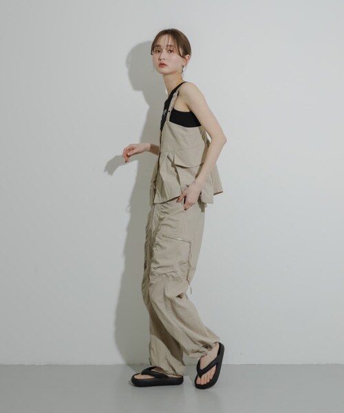 SENSE OF PLACE by URBAN RESEARCH（センスオブプレイスバイアーバンリサーチ）の「『WEB限定』トングクッションサンダル（サンダル・レディース・BLACK・24/25）」の18枚目の写真