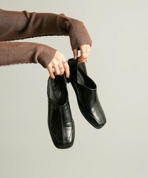 KBF | スクエアトゥスライドシューズ(その他シューズ)