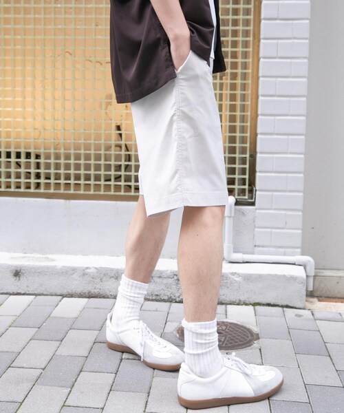 URBAN RESEARCH DOORS（アーバンリサーチドアーズ）の「FORK&SPOON　TEC LINENショートパンツ（その他パンツ・メンズ・BLACK/DARK BLUE/LIGHT GRAY・4/5）」の12枚目の写真