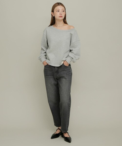 URBAN RESEARCH Sonny Label（アーバンリサーチサニーレーベル）の「ワイドクルーネックスウェット（スウェット・レディース・オフ/グレー/ピンク/イエロー・FREE）」の22枚目の写真