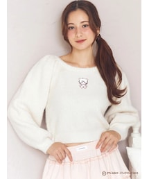 CALNAMUR | 【mikkoコラボ】ボリュームスリーブコンパクトニット(ニット/セーター)