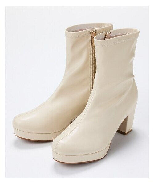 nissen（ニッセン）の「【ゆったり幅広】ストーム付ストレッチショートブーツ（低反発中敷）（ワイズ４Ｅ）（ブーツ・メンズ・黒/アイボリー/グレージュ・M=23.0~23.5cm/4E/L=24.0~24.5cm/4E/LL=25.0~25.5cm/4E/3L=26.0~26.5cm/4E）」の13枚目の写真