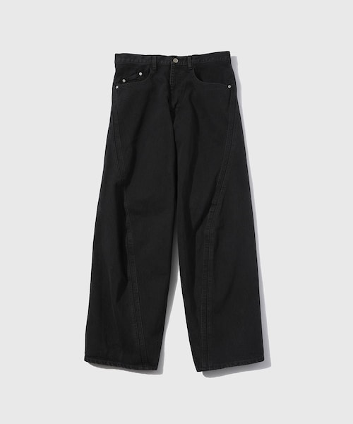 NVRFRGT/ネヴァーフォーゲット】3D TWISTED WIDE LEG JEANS