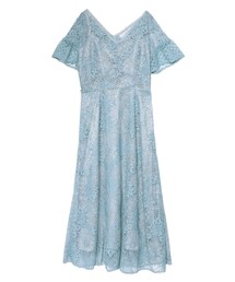 LAGUNAMOON | LADY総レースVネックワンピース(ドレス)